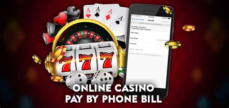 online casino pay by phone